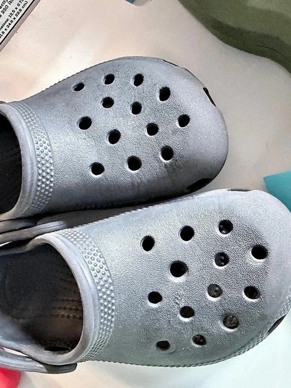 Crocs Kids' Classic Clog Gray US 11